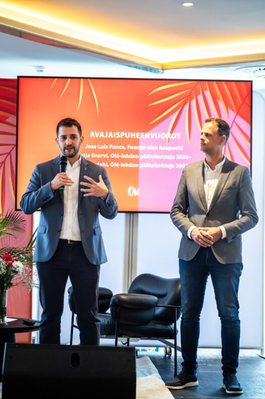 Kuva: José Luis Ponce ja Julio Rodríguez avasi Kevätmessut.