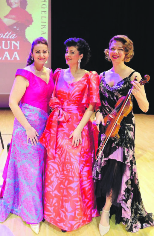 Marion Melnik, Angelika Klas ja Mervi Myllyoja.